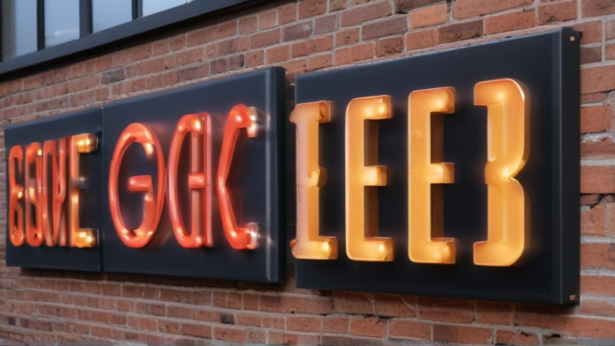 led business signs outdoor