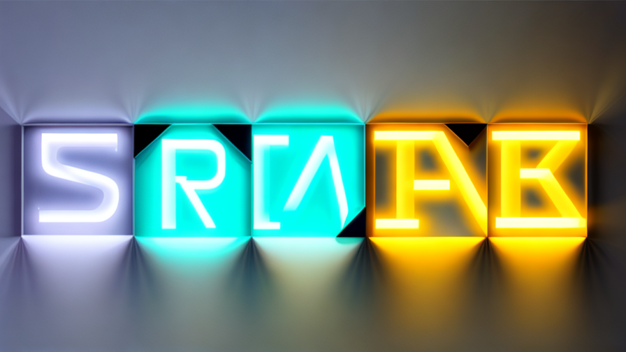 letter sign led