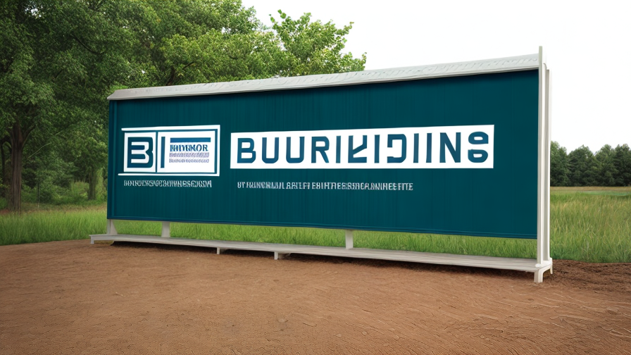 lettering for outdoor signs