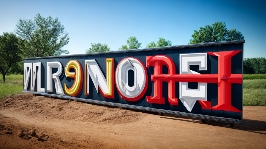 lettering for outdoor signs