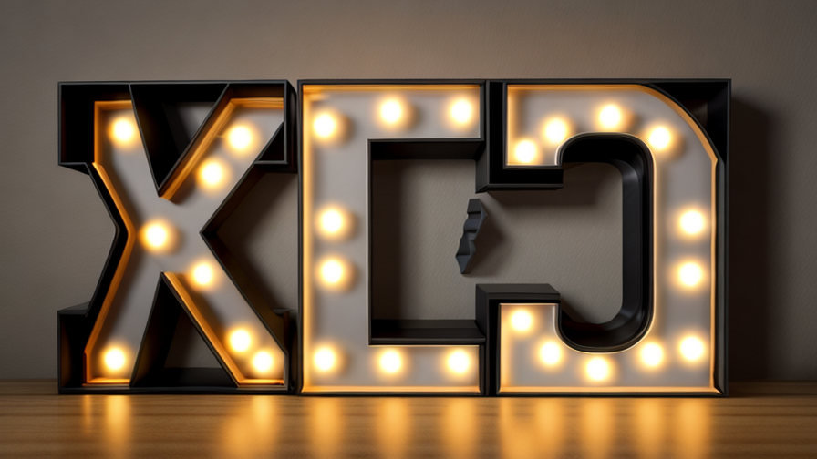 letters for light up sign