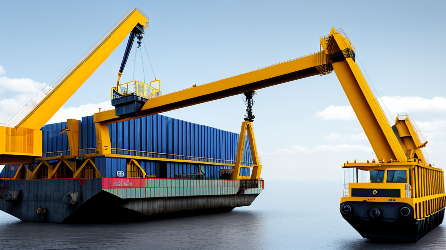 level luffing crane