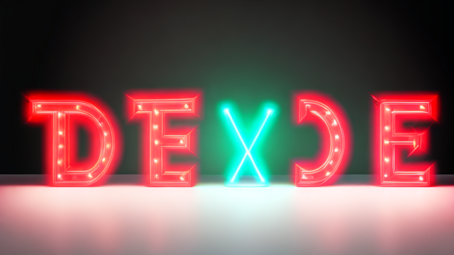 light up sign with letters