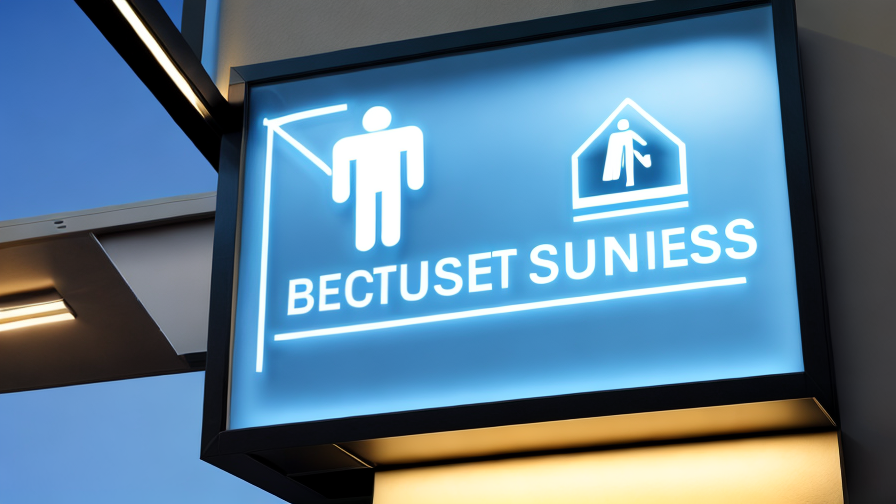 lighted business signs