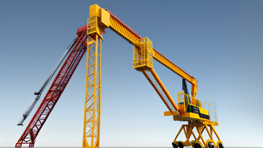 luffing jib tower crane