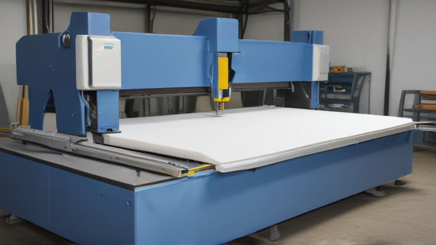 machine to cut foam