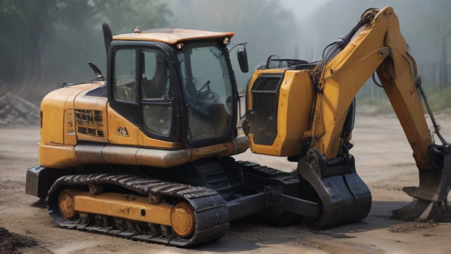 magnetic attachment for excavator