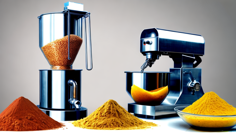 masala mixer machine