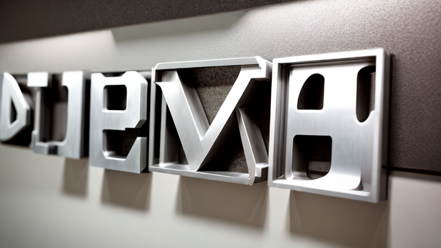 metal letters for signage