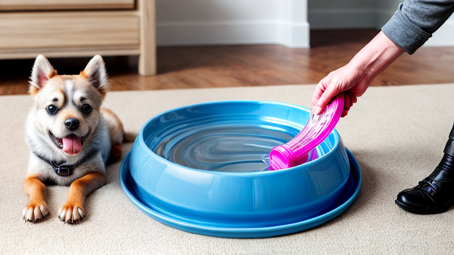 non spill dog water bowl