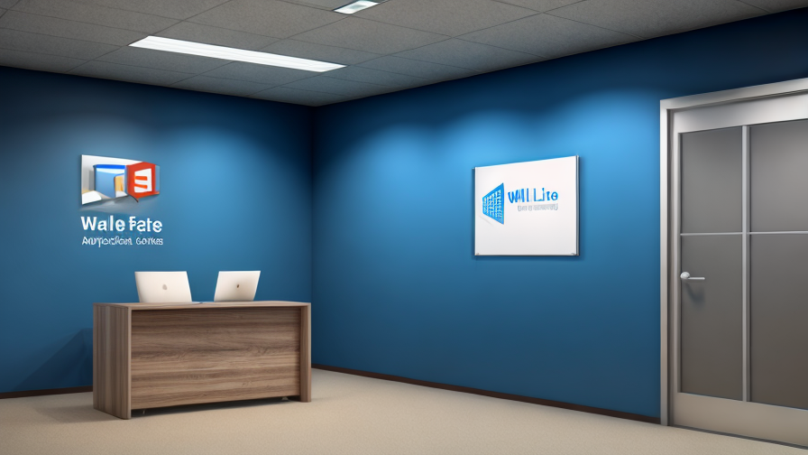 office sign for wall