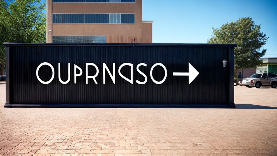 outdoor lettering for signs