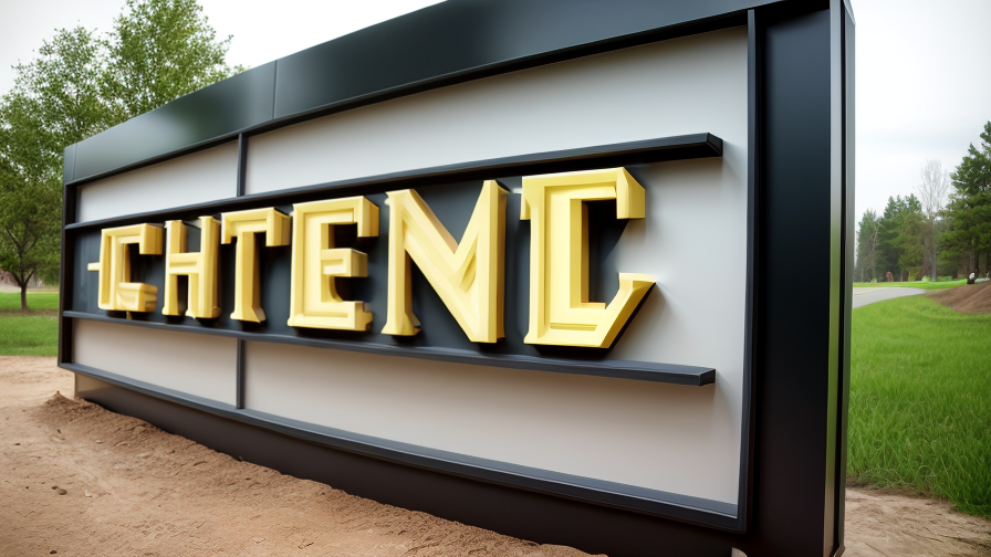 outdoor lettering for signs