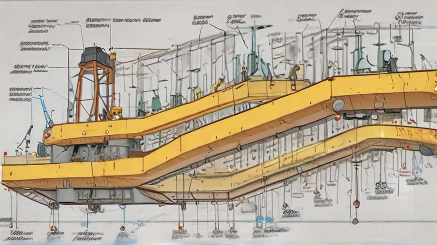 overhead crane parts diagram