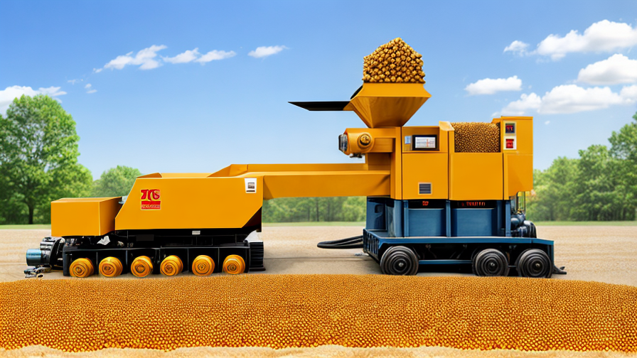 Pellet machine for feed