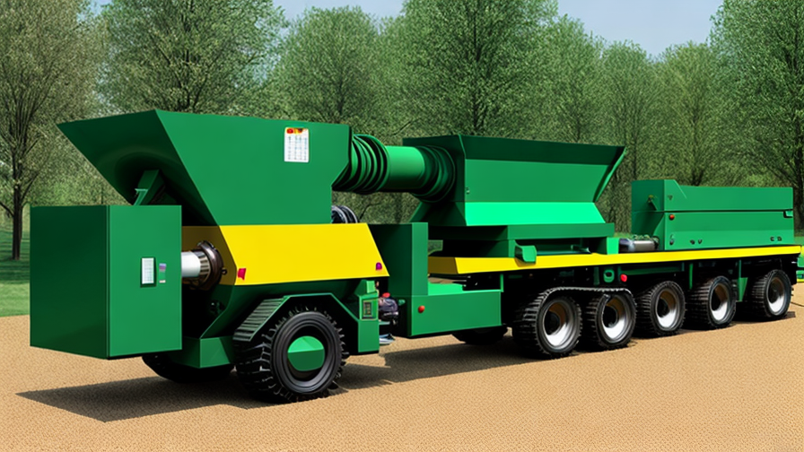 Pellet machine for wood