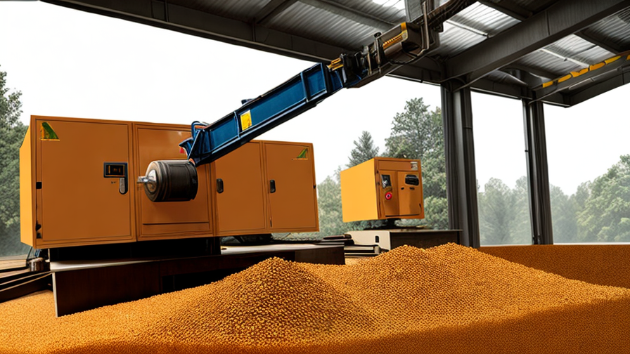 Pellet machine for wood