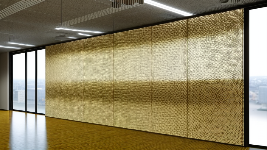 perforated acoustic panel