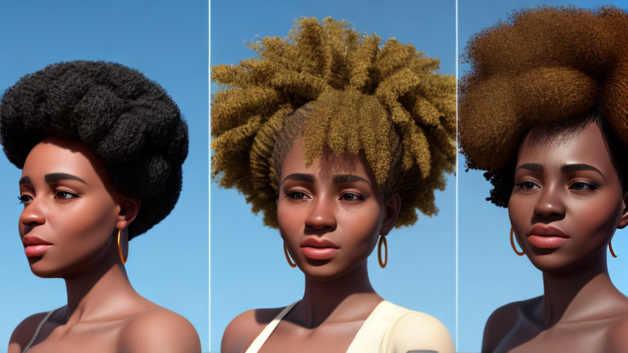 peruca afro