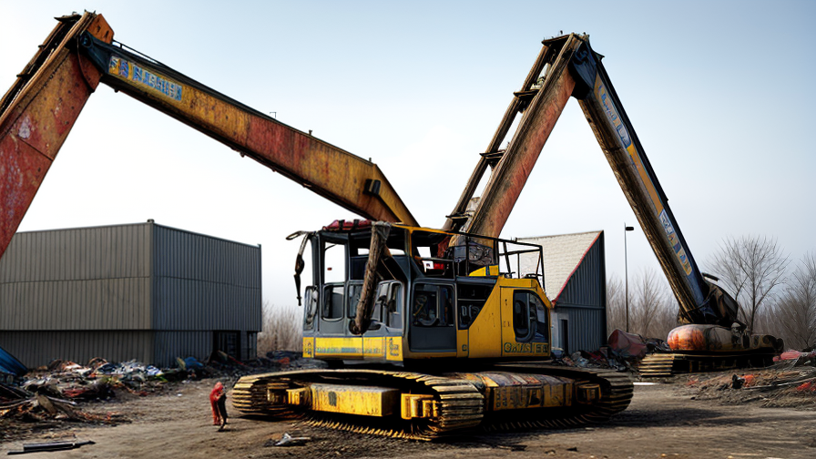 scrapyard crane