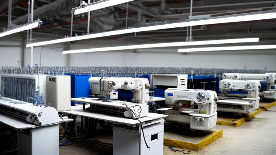 sewing machine factory