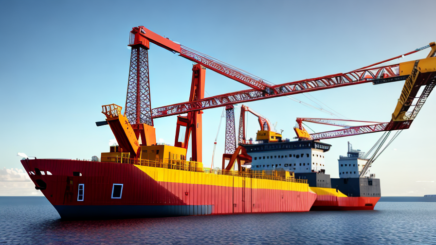 shipyard cranes