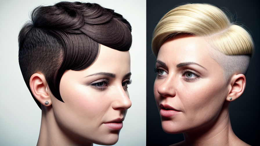 short hair topper