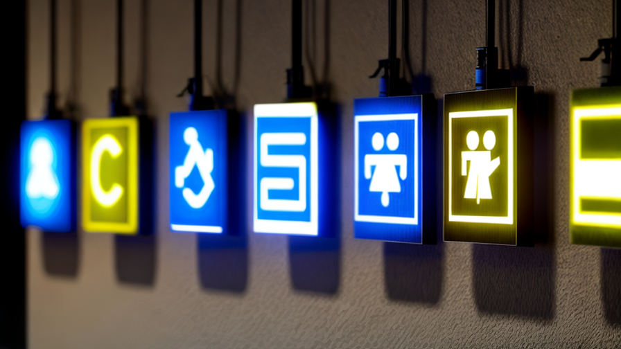 signs illuminated