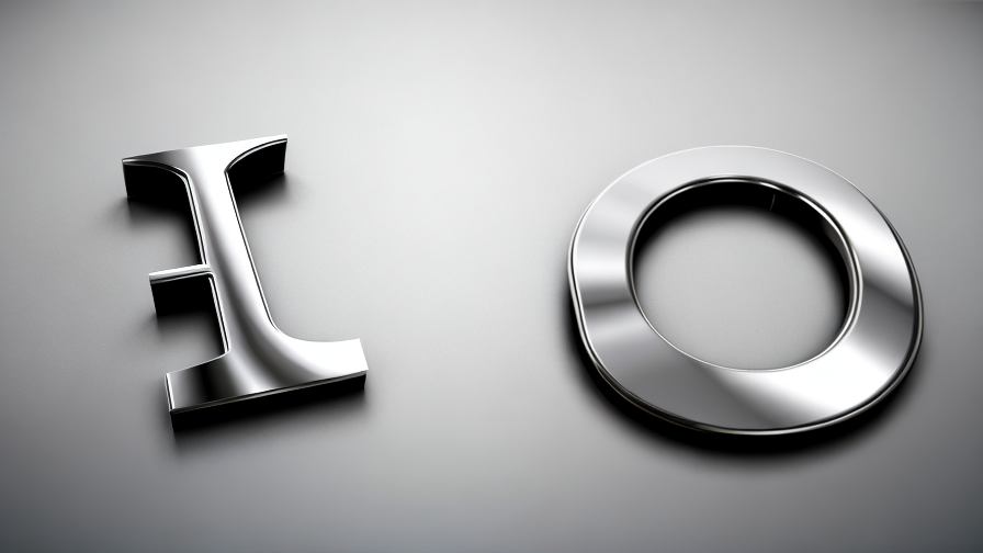 stainless steel letter