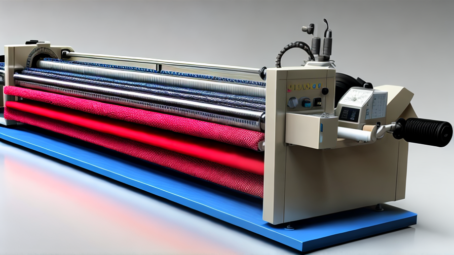 textile rolling machine