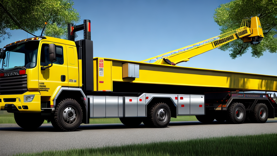 truck mounted crane