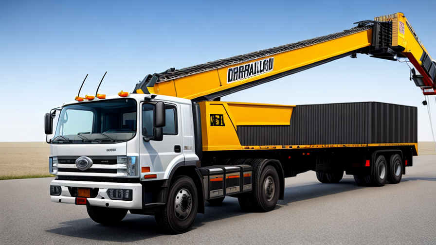 truck mounted crane for sale