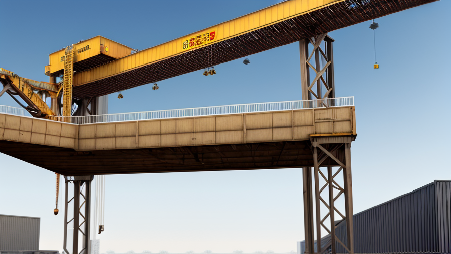 used overhead bridge crane