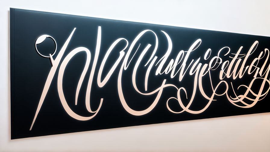 wall lettering metal