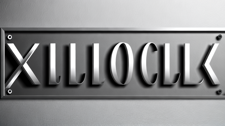 wall lettering metal