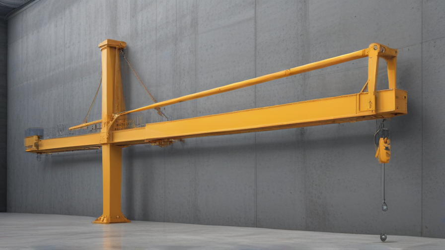 wall travelling jib crane