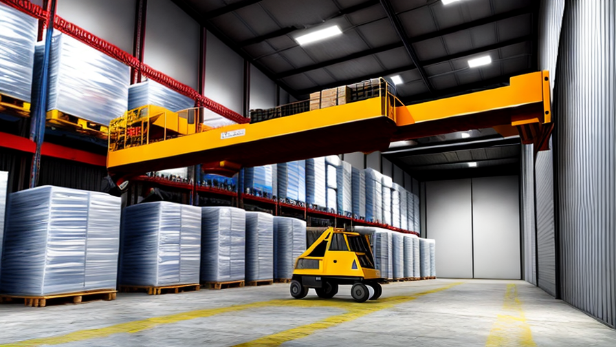 warehouse crane