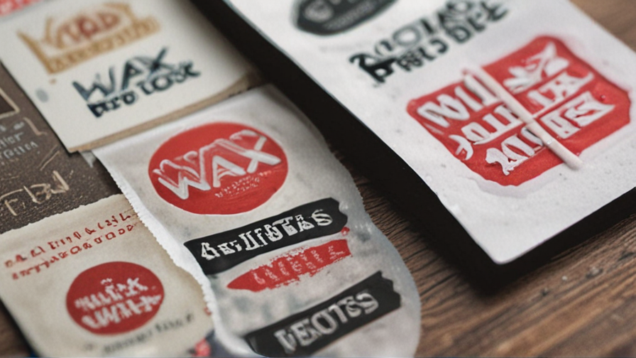 wax sticker