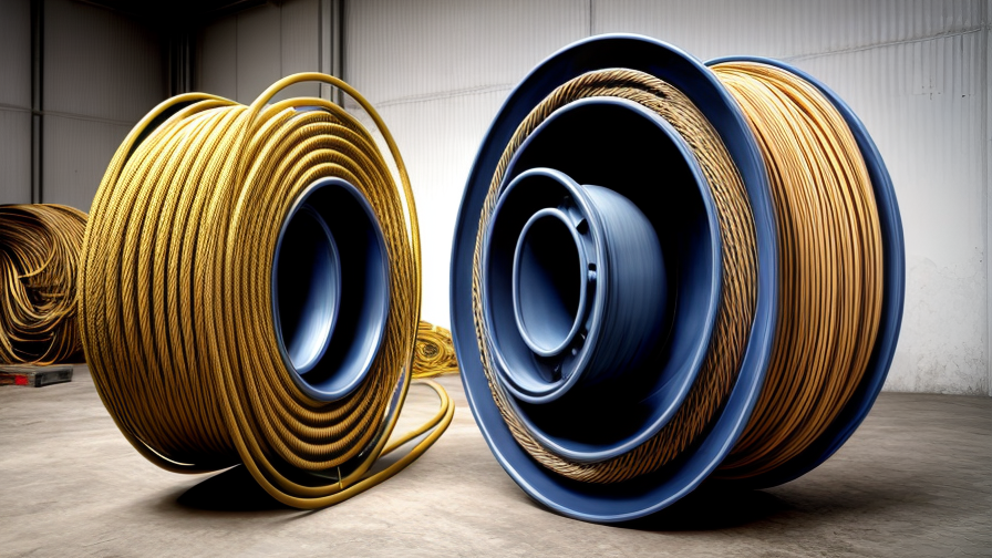 wire rope drum