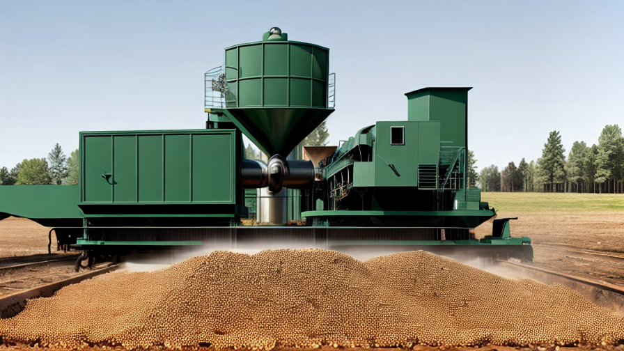 Wood pelletizer machine