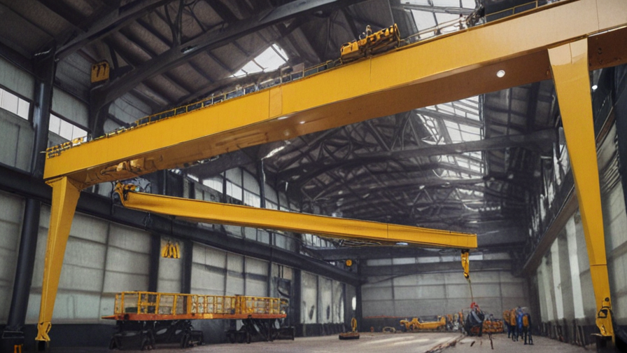 10 ton overhead bridge crane