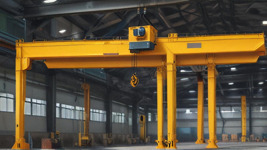 10 ton overhead bridge crane
