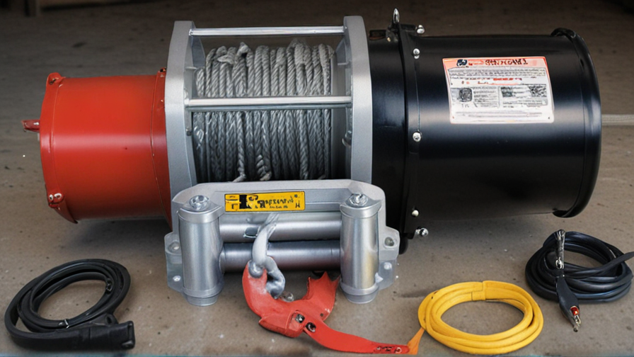 110v electric winch