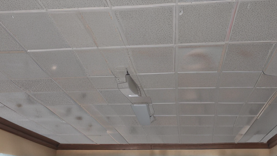 2x2 acoustical ceiling tiles