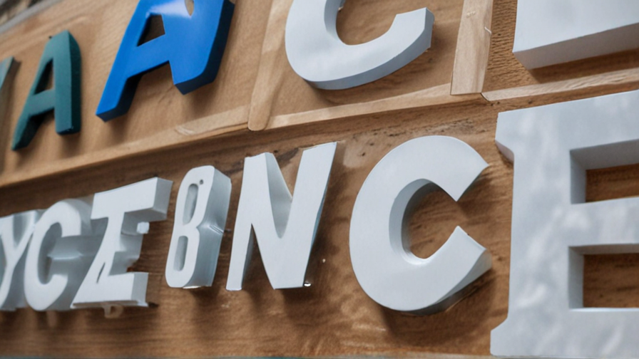 acrylic lettering signs