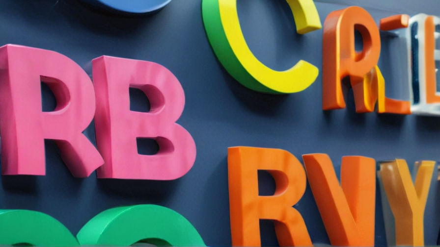 acrylic letters for signage