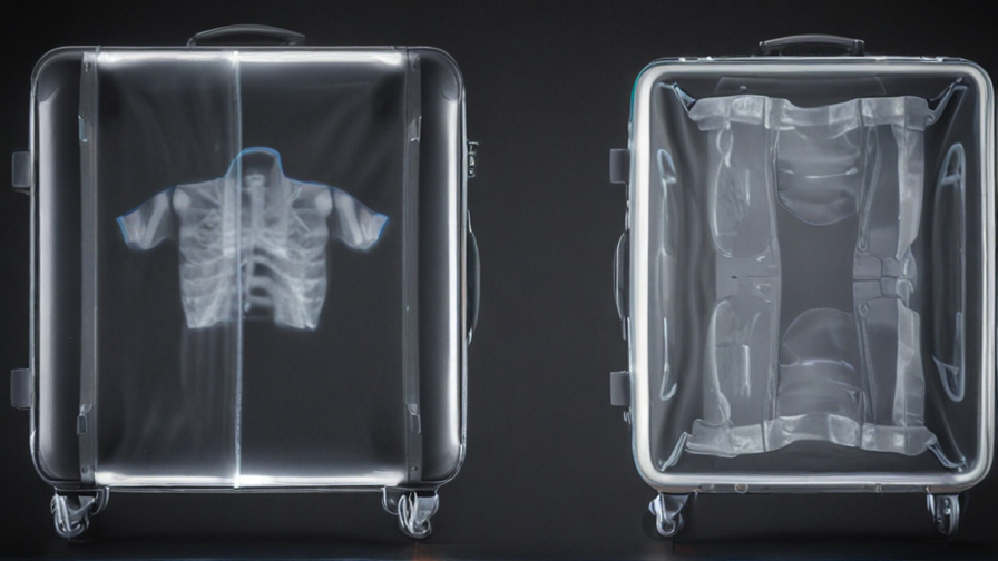 airport luggage xray