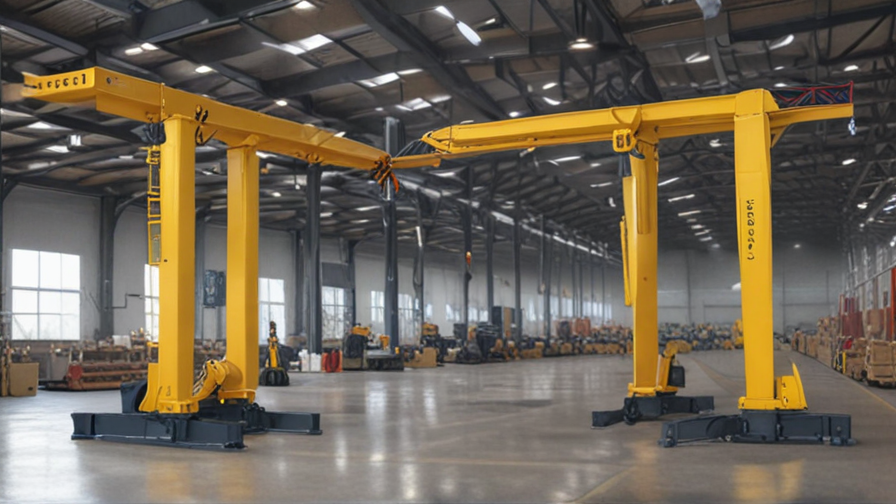 articulating jib crane