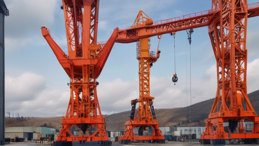 articulating jib cranes