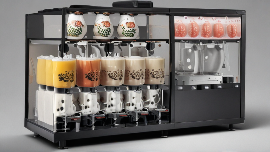 boba tea lid machine